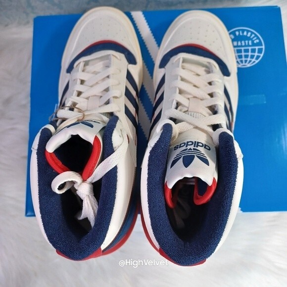 0050 adidas Originals Forum Exhibit Mid Shoes Men\'s sz 7 main image 8